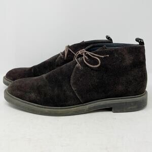 Calvin Klein Brown Suede Jae Chukka Boots Mens Size 9